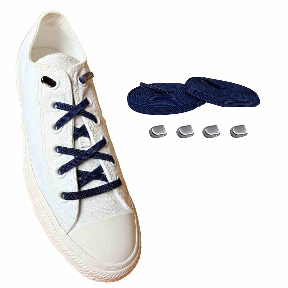 Lacets élastiques avec pinces
