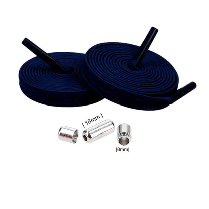 lacets-elastiques-bleu-marine-fermoirs-argentes