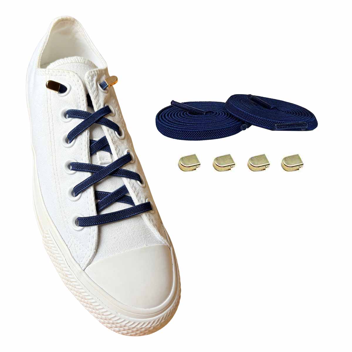 Lacets élastiques avec pinces