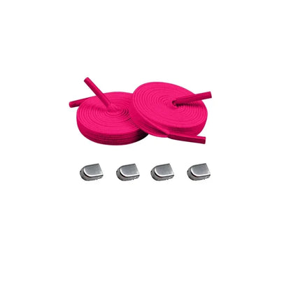 lacets-elastiques-clips-rose-argent-mat