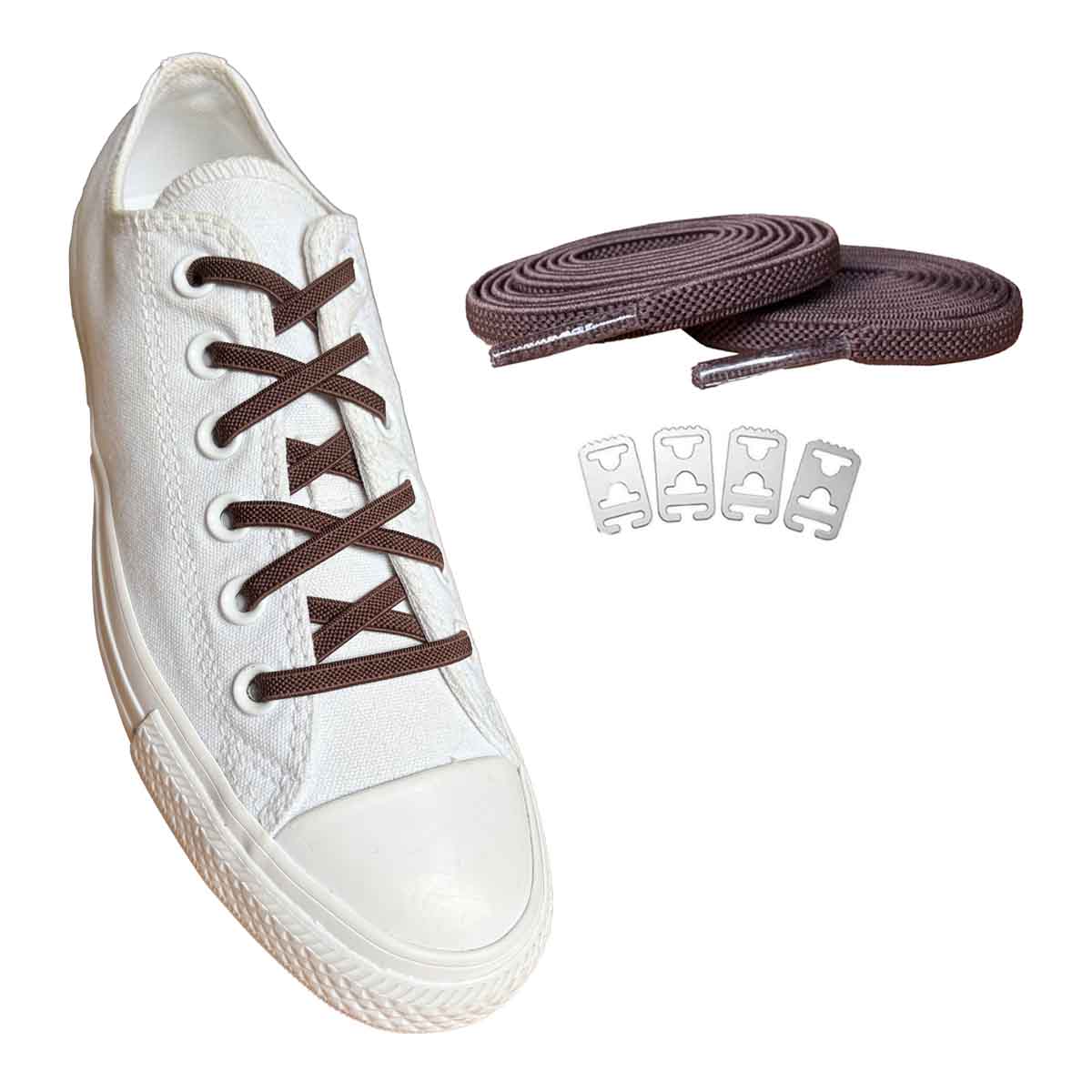 lacets-elastiques-marron-ancre-chaussures