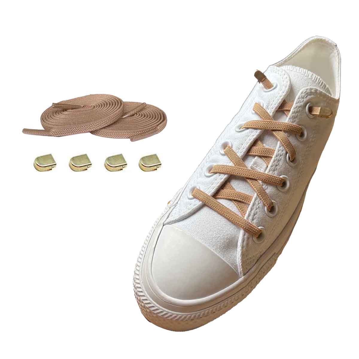 Lacets élastiques avec pinces