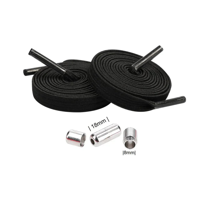 lacets-elastiques-noir-fermeture-rotative-argent