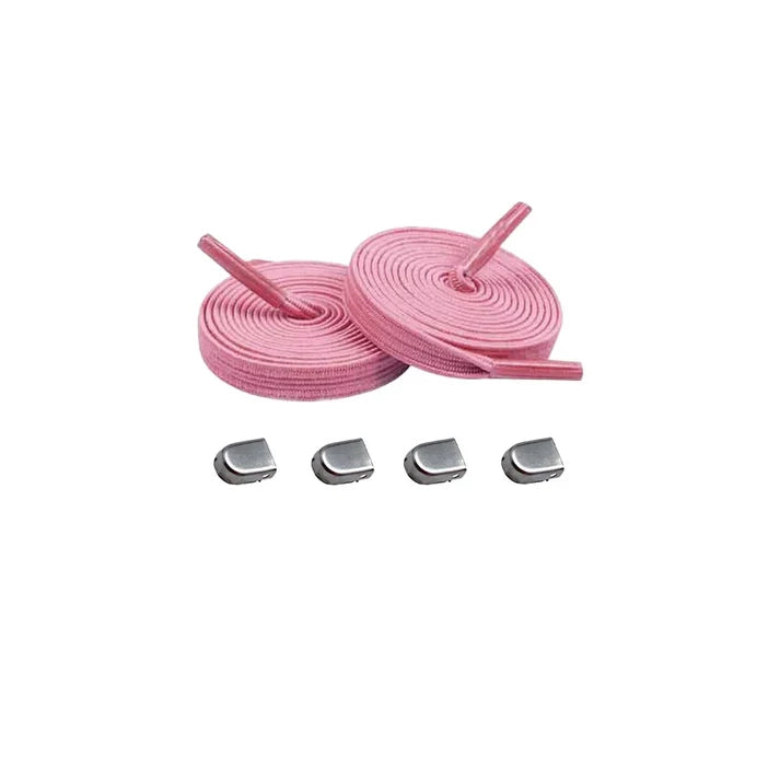 lacets-elastiques-rose-avec-clips-argent-mat