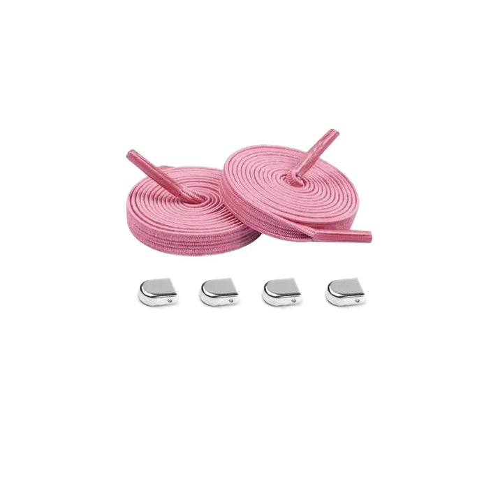 lacets-elastiques-rose-avec-clips-argent