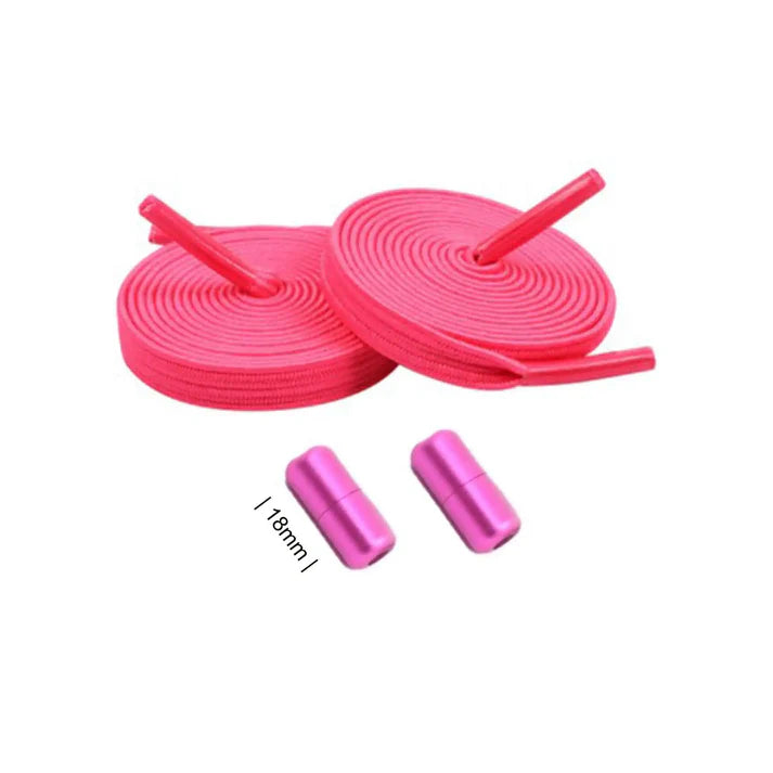 lacets-elastiques-rose-fuchsia-fermeture-rotative-rose