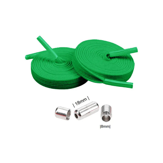 lacets-elastiques-verts-fermeture-rotative-argent