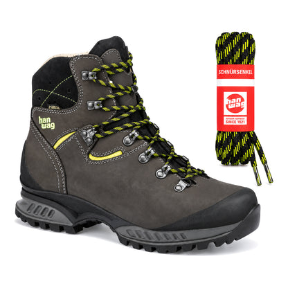 Noir jaune – lacets hanwag noir jaune 04 chaussure tatra ii gtx