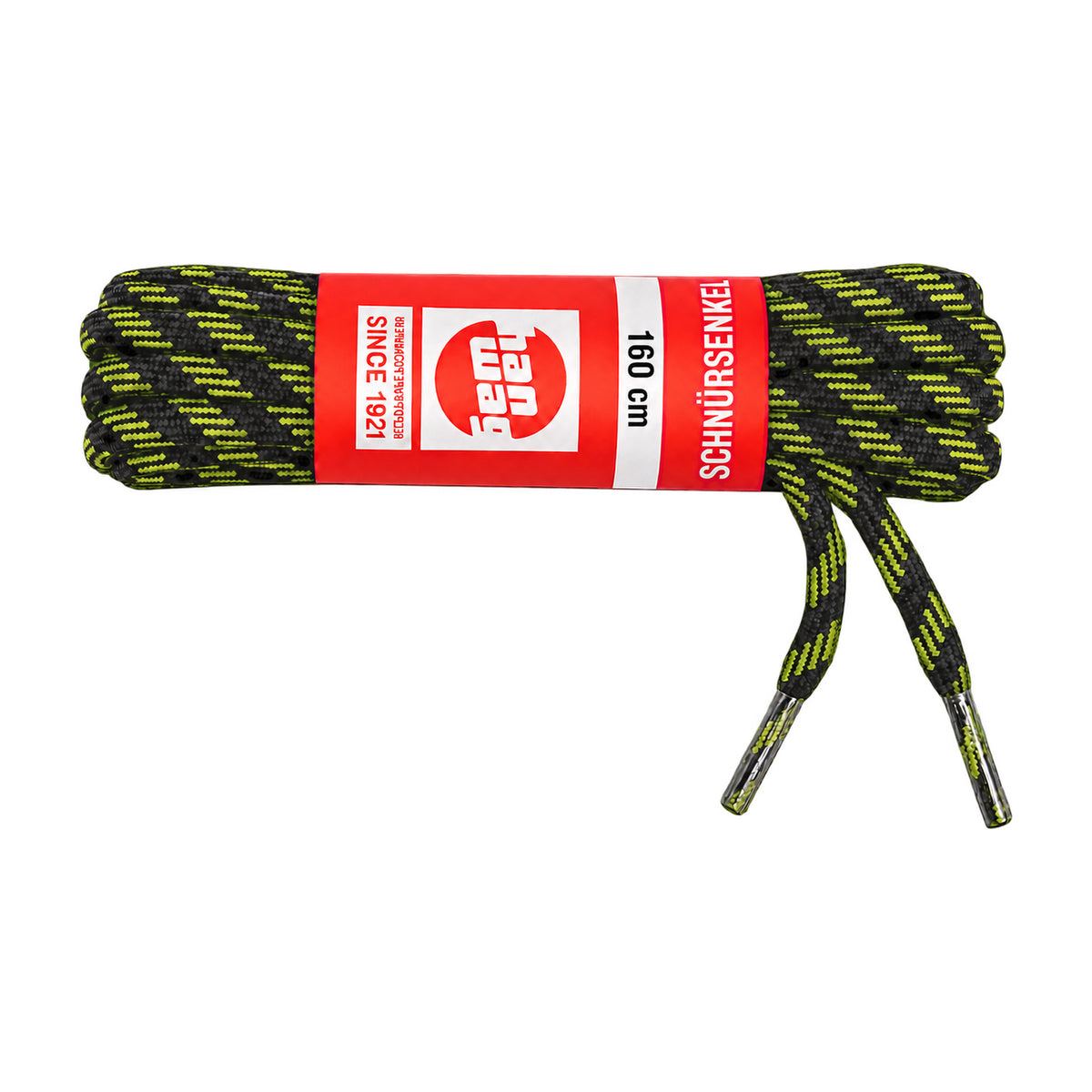 Noir jaune / 160 cm – lacets hanwag noir jaune 160 cm 01 image principale