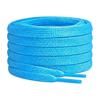 Bleu – lacets lumineux plat bleu 01 image principale