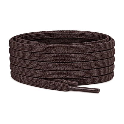 Marron – lacets plat etroit football marron fonce 01 image principale