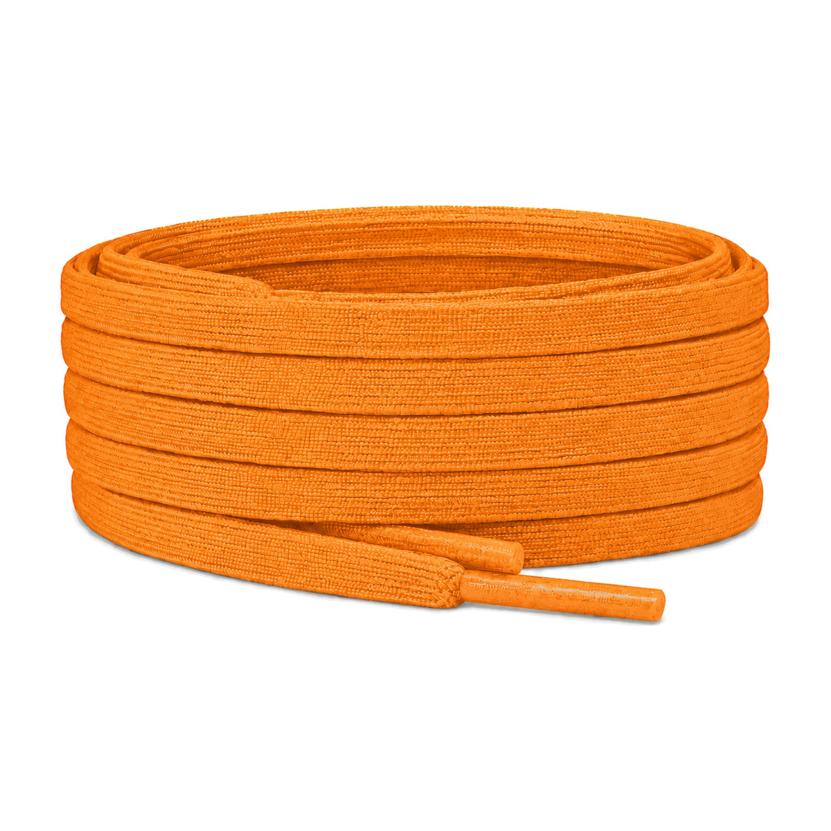 Orange – lacets plat etroit football orange 01 image principale