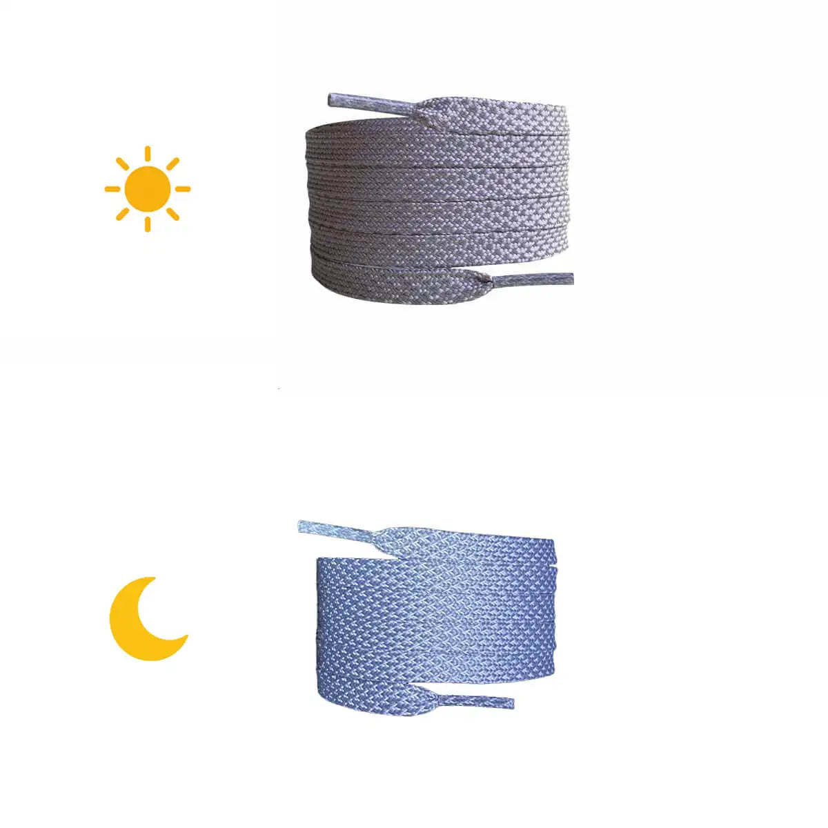 lacets-plats-reflechissants-gris-clair-3