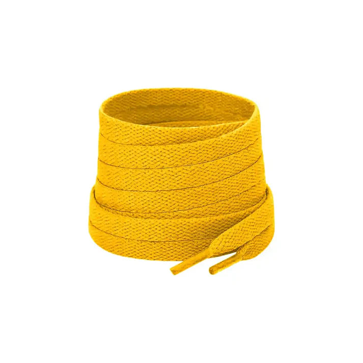lacets-plats-sneaker-jaune-fonce