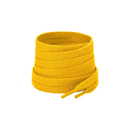 lacets-plats-sneaker-jaune-fonce
