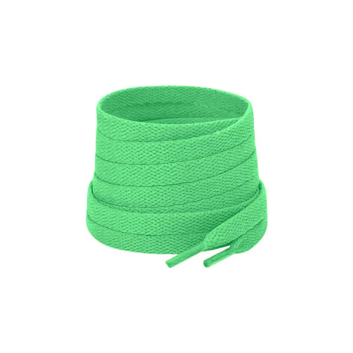 lacets-plats-sneaker-vert-clair