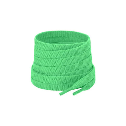 lacets-plats-sneaker-vert-clair