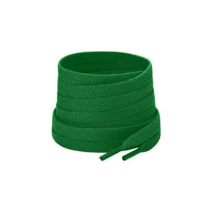 lacets-plats-sneaker-vert-fonce