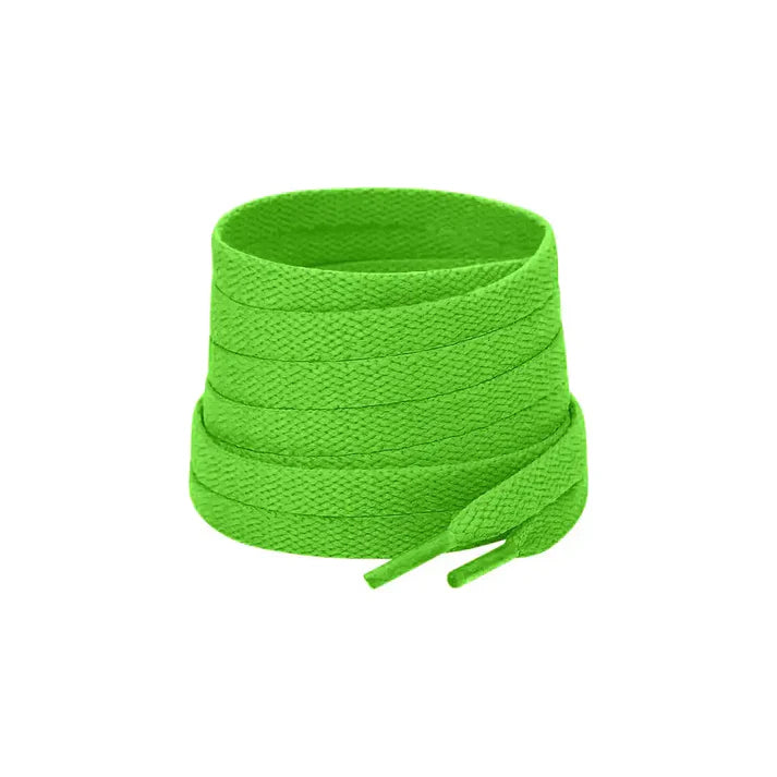 lacets-plats-sneaker-vert
