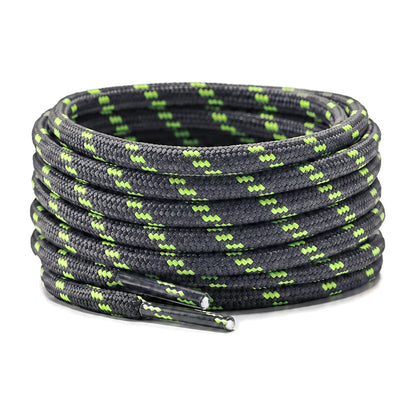 Gris vert fonce neon motifs – lacets randonnee gris fonce vert fluo a motifs 01 image principale