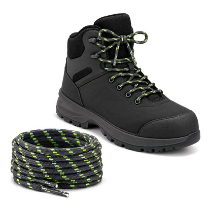 Gris vert fonce neon motifs – lacets randonnee gris fonce vert fluo a motifs 04 chaussure noir