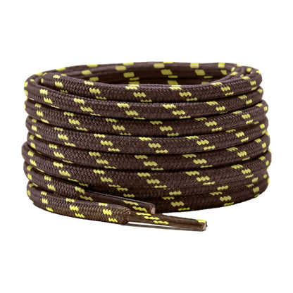Marron jaune foncé tanné – lacets randonnee marron fonce jaune a motifs 01 image principale