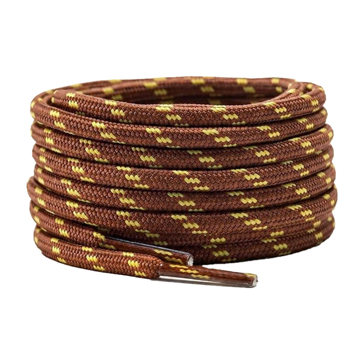 Marron jaune à motifs – lacets randonnee marron jaune a motifs 01 image principale