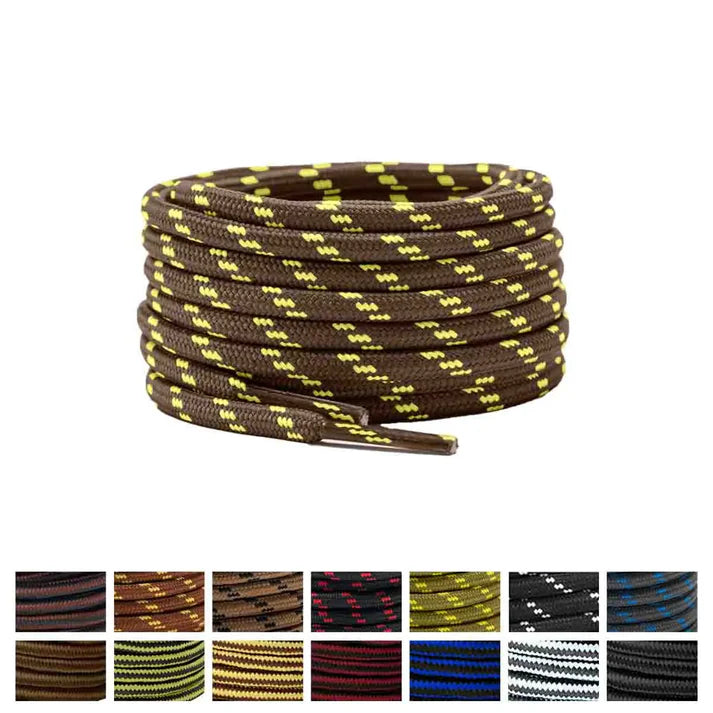 lacets-randonnee-marron-jaune-fonce-motif