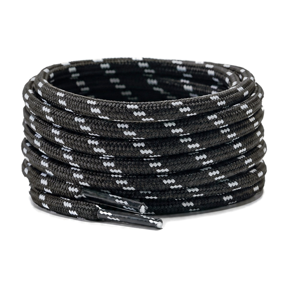 Noir et blanc marbré – lacets randonnee noir blanc a motifs 01 image principale