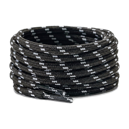 Noir et blanc marbré – lacets randonnee noir blanc a motifs 01 image principale