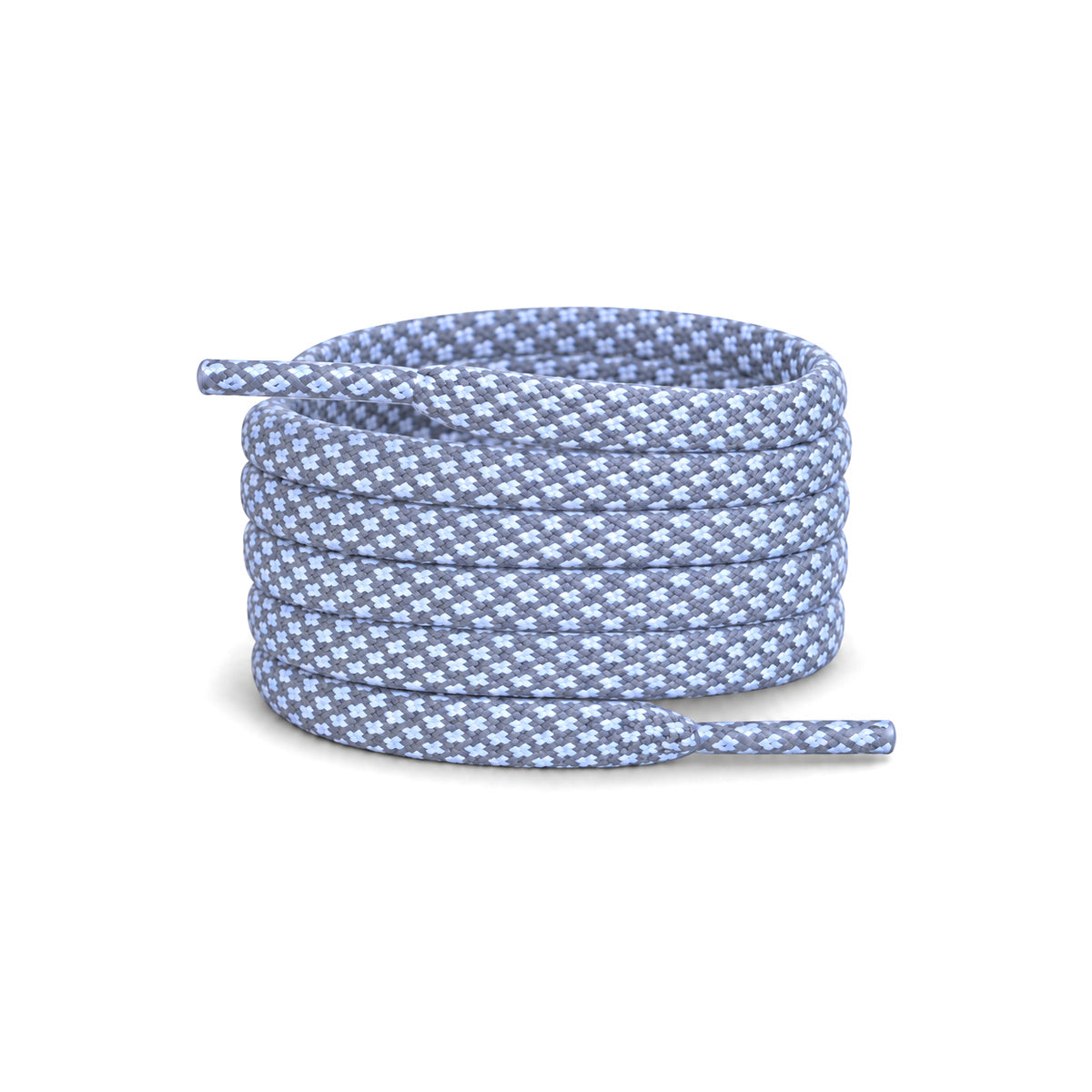 Blanc – lacets reflechissant plat blanc 01 image principale
