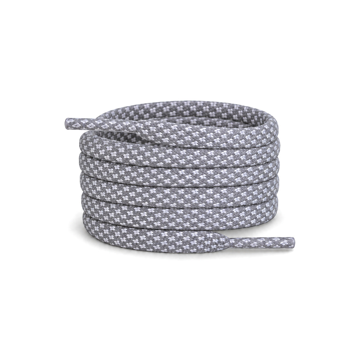 Gris – lacets reflechissant plat gris 01 image principale