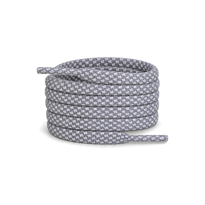 Gris – lacets reflechissant plat gris 01 image principale