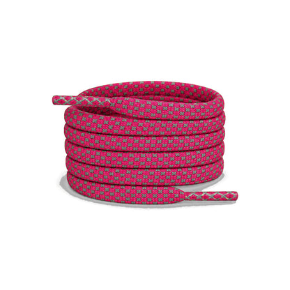 Rose vif – lacets reflechissant plat rose 01 image principale