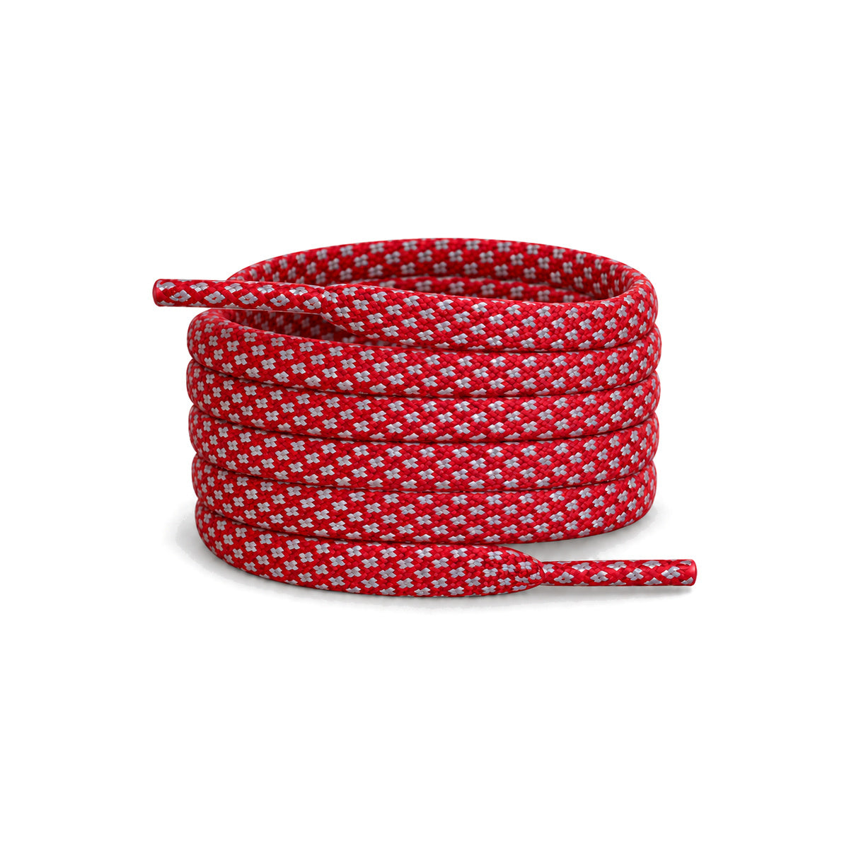 Rouge – lacets reflechissant plat rouge 01 image principale