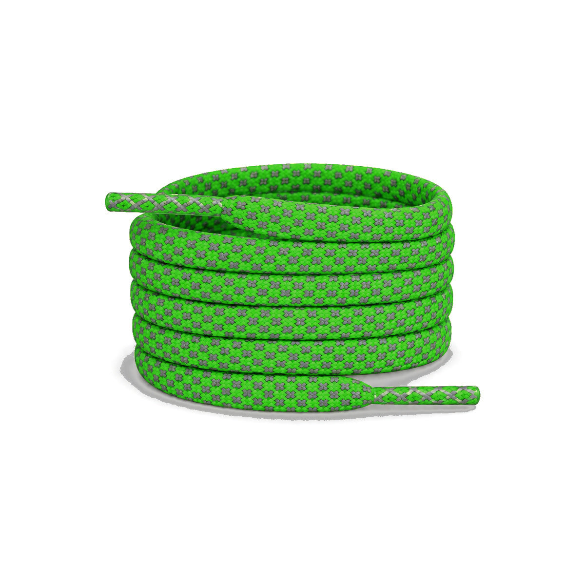 Vert clair – lacets reflechissant plat vert 01 image principale
