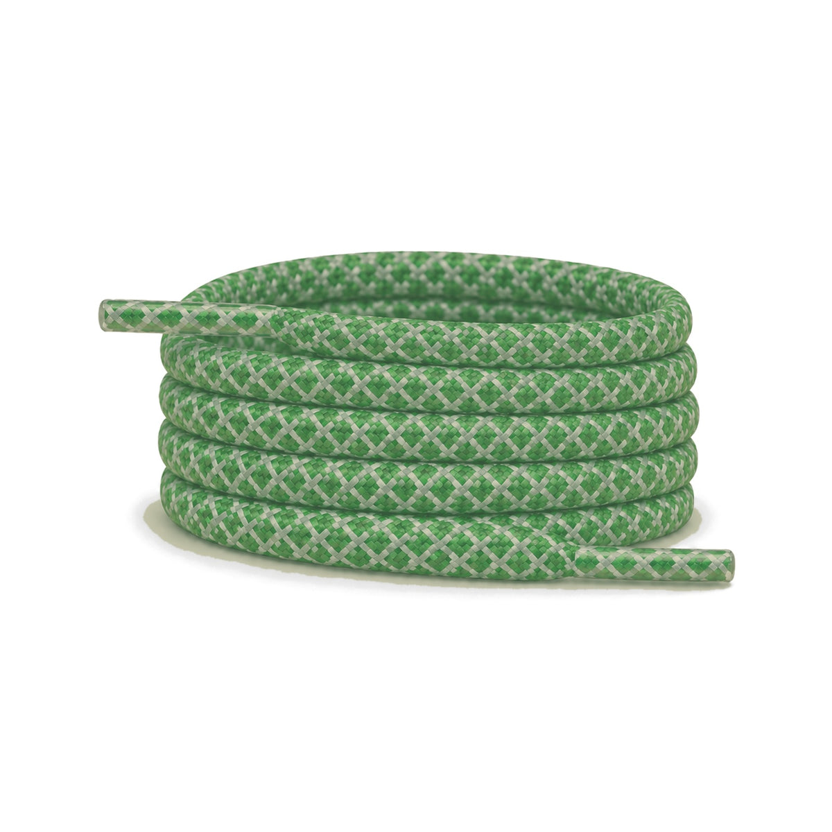 Vert foncé – lacets reflechissant rond vert