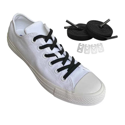 lacets sans nouer noir