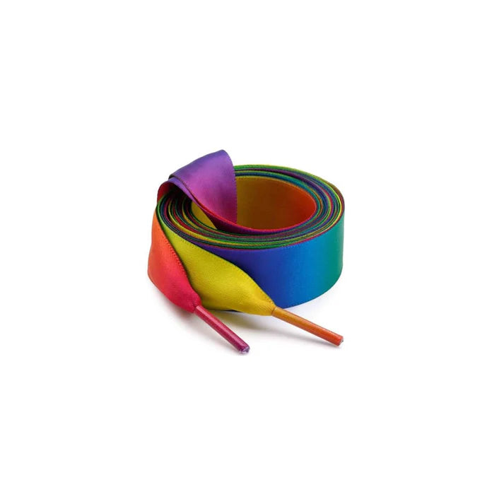 lacets-satin-arc-en-ciel