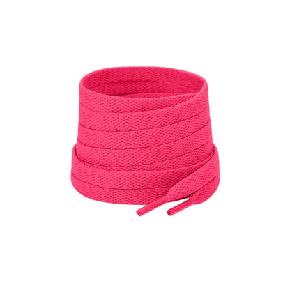 lacets sneaker rose vif neon