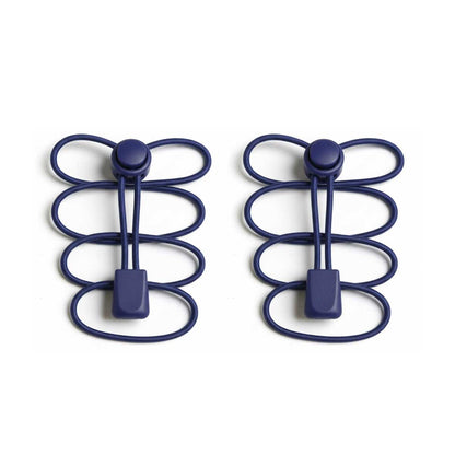 Bleu marine – lacets stopper fermeture rapide bleu marine