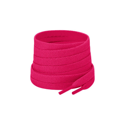 Rose vif – rose lacets sneaker rose