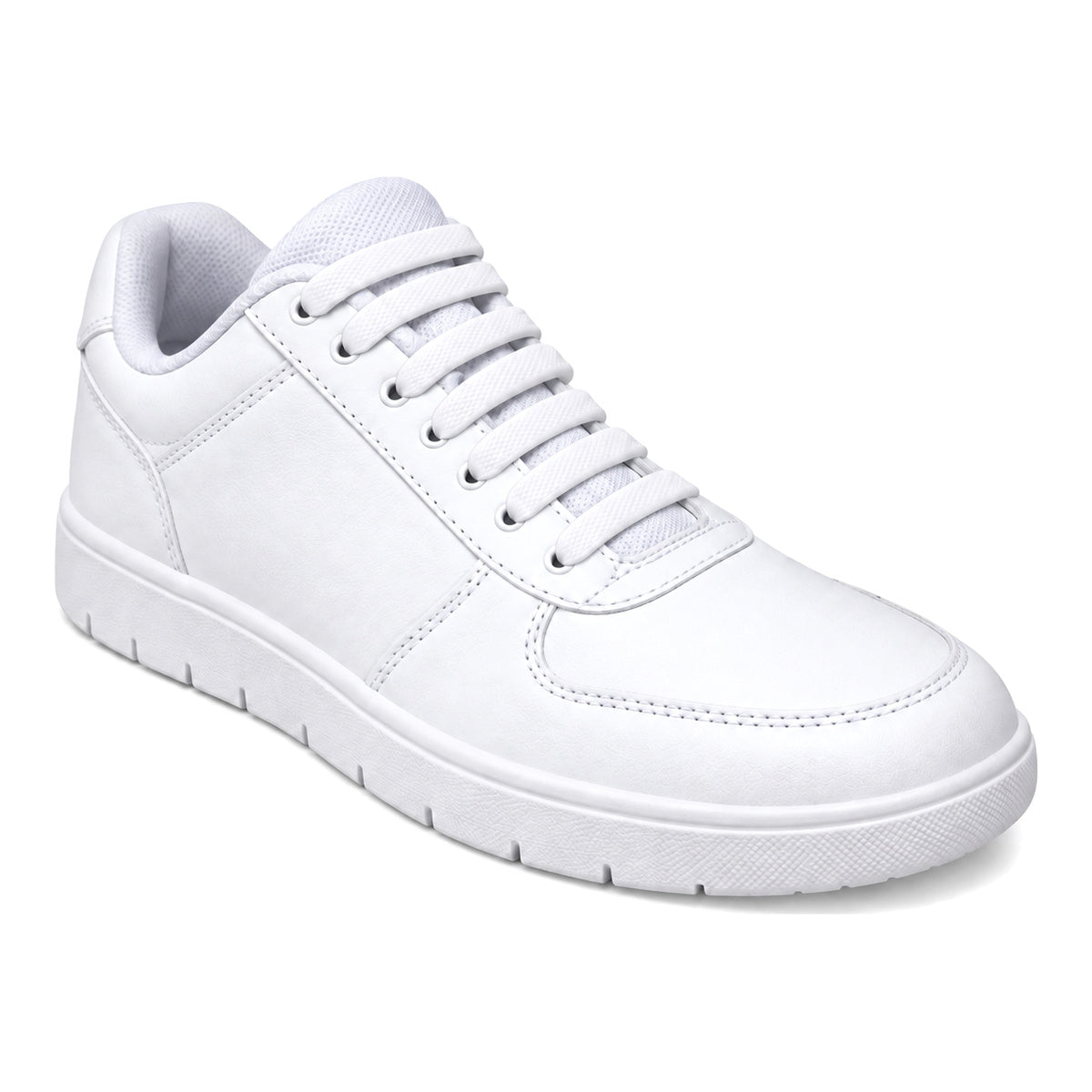 Blanc – silicone lacets blanc 02 sur chaussure