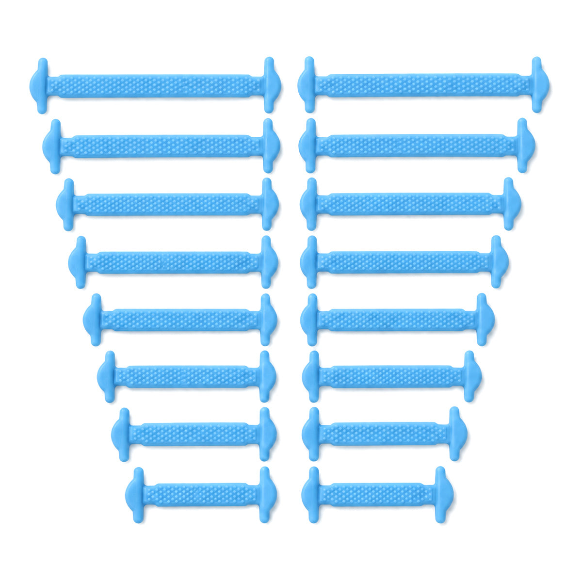 Bleu clair – silicone lacets bleu clair 01 image principale