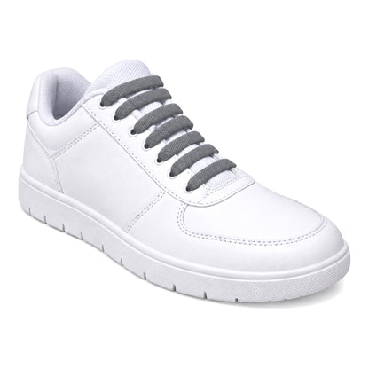 Gris – silicone lacets gris 02 sur chaussure
