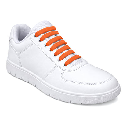 Orange – silicone lacets orange 02 sur chaussure