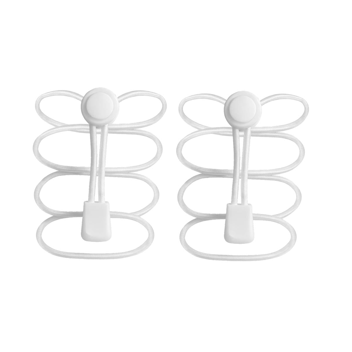 Lacets ronds élastiques avec laçage rapide